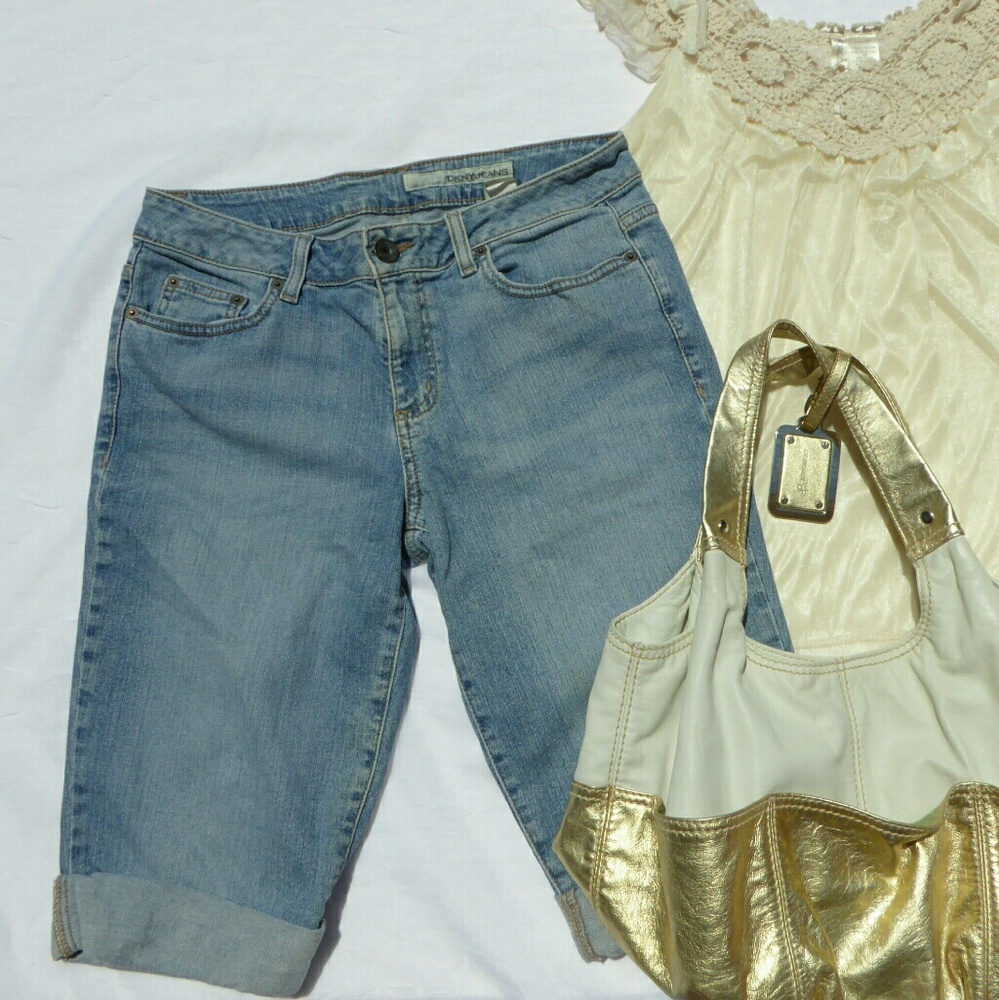 DKNY Cropped Jeans